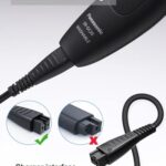 FGIEU 4.8V~5.4V Shaver Charger compatible with Panasonic Arc6 5 4 3 Electric Razor ES-LV65/LV67/LV95/LV97, ES-LA63/LA93/LF51/LT71 Wet Dry Razor Charger Cord Replacement.