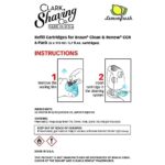 Clark Shaving Co. Refill Cartridges for Braun Clean & Renew CCR (10-Pack)