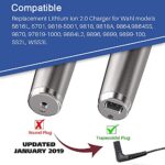 FouceClaus AC Power Adapter Charger for Wahl, Replacement Charger for Trimmer Models SS2L, WSS3L, 9818A, 5616L, 5701, 9818-5001, 9864, 9870, 9884L2, 9896, 9899 – Only Compatible for Listed Models