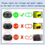 5V Charger for Philips Norelco OneBlade QP2724 QP2834 QP6531 QP1324 PQ888 PQ889 MG5910 MG7910 MG9510 MG9520 for One Blade Shaver 2400 3600 Replacement Adapter Power Cord