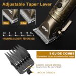 Ufree Beard Trimmer with Professional Hair Clippers for Men, Electric Razor Shavers for Men, Cordless Mens Grooming Kit for Nose, Face and Head, Barber Clippers and Trimmers Set, Gifts for Men