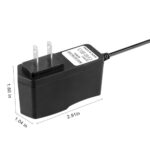 PGENDAR 4.8V AC/DC Wall Adapter Charger for Panasonic ES Series Electric Shaver ES8043 ES8045 ES8103S Power Cord Supply Mains PSU
