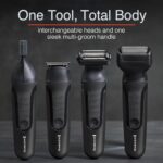 Remington ONE Shave & Groom Multi-Tool for Men, Foil Shaver with 4 Full-Size Attachments & 5 Adjustable Combs for Beard, Face & Body Grooming
