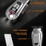 TCMKY Hair Clippers for Men, Professional Clippers and Trimmers Set, Cordless Clippers for Hair Cutting, Beard Trimmer, Barber Clippers, Rechargeable Electric Shaver
