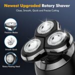 ETENTOUS Electric Razor for Men, 2025 Upgrade Electric Shavers for Men, Cordless Rechargeable Shaver for Men, Wet/Dry Mens Shaver Face Shaver, Quick Electric Razor Grooming Kit