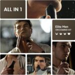 SHPAVVER Electric Beard Trimmer for Men: 16-in-1 Professional Barber Hair Clippers – Cordless Grooming Kit – Turbo Speed & Precision Blades