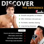 FAMELEC for Wahl Shaver Foil Replacement Professional 5 Star Series Finale Shaver, Fit for Wahl Super Close Replacement Foil 7031-100 7043-100, Razor Foil for Wahl Electric Razor (4 Pack)