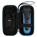 Mchoi Hard Case Fits for Braun Series 3/ Series 5, 3040s, 3010S, 5018s, 5140s Electric Razor Shaver, Shaver Travel Storage Cae, Case Only