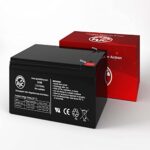 AJC Battery Compatible with Razor SX500 Dirt Rocket 12V 12Ah Electric Scooter Battery