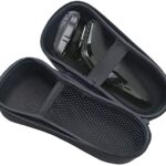WuYan Electric Shaver Case for Philips, Portable Travel Razor Storage Box for Braun, Hard Shell Protective Box for Panasonic Men’s Electric Shaver, Black, Travel