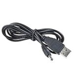 USB Black Cable Cord Replacement for Wahl Lithium Ion Pro 79600-2101 Hair Clipper Trimmer