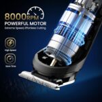 Ufree 3-in-1 Beard Trimmer Kit, Men’s Electric Shaver Razor for Mustache Body Nose Facial Hair, Professional Hair Trimmer, Rechargeable Clippers, Waterproof Beard Grooming, Birthday Gifts for Men