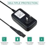 XHJTWOPY AC Charger for Philips Norelco Razor QS6160 QT4019 QT4022 QT4050 QT4070
